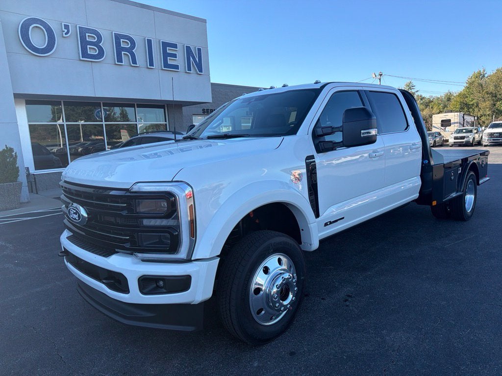 2027 Ford F-450SD Platinum DRW 9FT SKIRTED STEEL FLATBED
