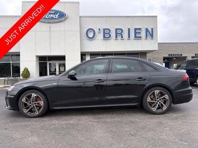 2024 Audi A4 45 S line Premium Plus quattro Black Optic Plus Package
