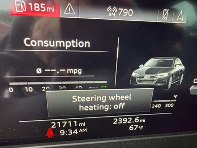 2024 Audi A4 45 S line Premium Plus quattro Black Optic Plus Package