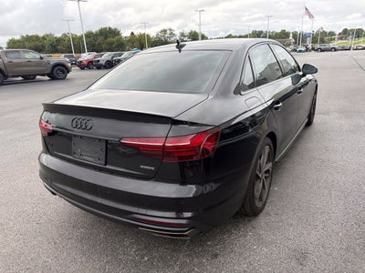 2024 Audi A4 45 S line Premium Plus quattro Black Optic Plus Package