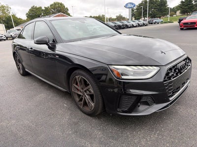 2024 Audi A4 45 S line Premium Plus quattro Black Optic Plus Package