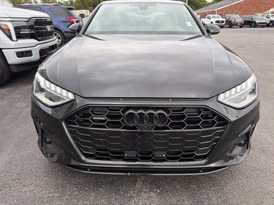 2024 Audi A4 45 S line Premium Plus quattro Black Optic Plus Package